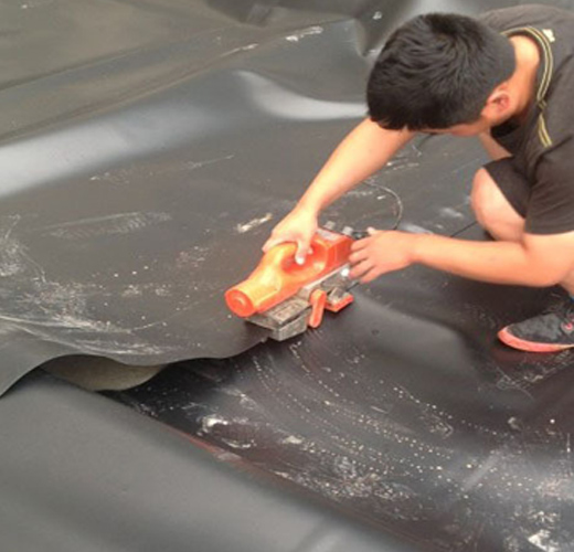 Máy Hàn Màng Nhựa Ao Nuôi Tôm - Hàn Vải Địa Kỹ Thuật - Hàn Bạt Nhựa JIT 800